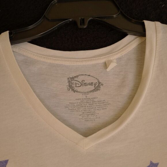 Disney Womens T-Shirt White Size XS 100% Cotton Mickey Patriotic Pullover - Picture 6 of 12